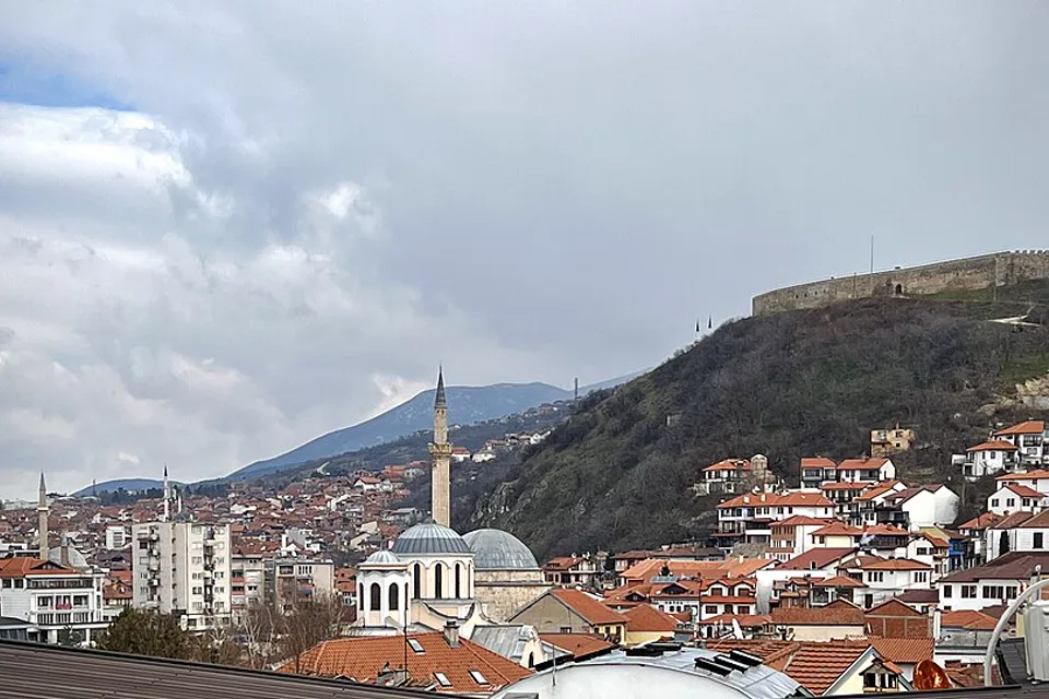 Pamje e Prizrenit dhe Kalasë